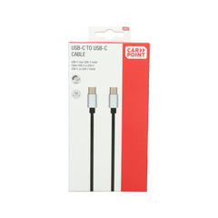 Carpoint USB-C-auf-USB-C-Kabel, 1 Meter 