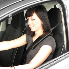 Carpoint Sicherheitsgurtpolster in Lederoptik 