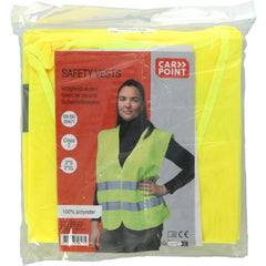 Carpoint Warnwesten-Set: 2 x Small + 2 x Extra Large 