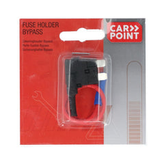 Carpoint-Sicherungshalter für Flachsicherung mit Bypass, 12 V 