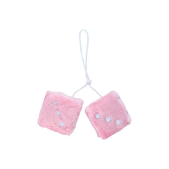 Carpoint Plüschwürfel, rosa 