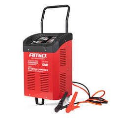 AMiO Batterieladegerät mit Starthilfe 12/24 V – 40 A / 300 A 