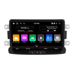 Renault/Dacia – 8" Radio m. Apple CarPlay og Android Auto med moderne teknologi og apps integration