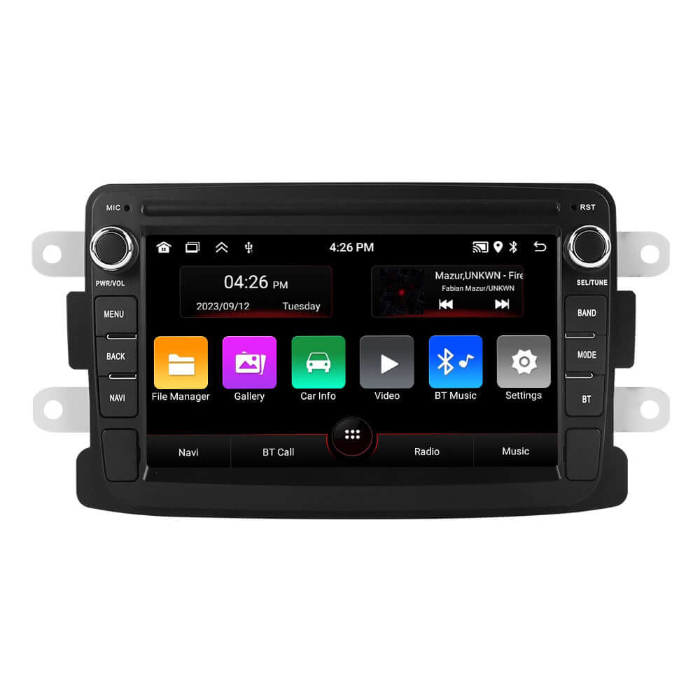 Renault/Dacia – 7" Radio mit Apple CarPlay und Android Auto – Carmediaeurope.com