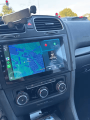 VW Golf 08–13 – 9-Zoll-Radio mit Apple CarPlay und Android Auto