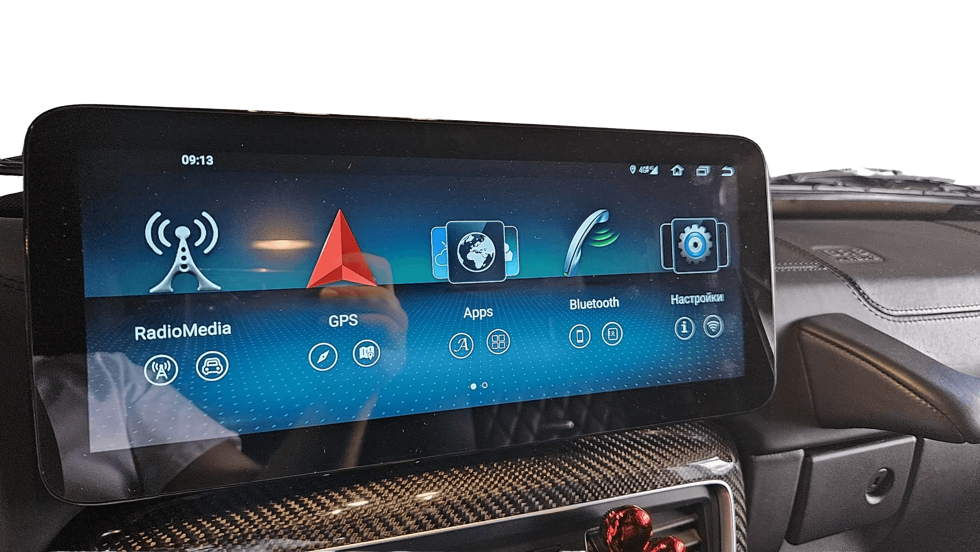 Mercedes-Benz G-Klasse 12-19 - 10,25" Radio mit Apple CarPlay und Android Auto – Carmediaeurope.com