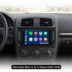 Mercedes-Benz A-Klasse, B-Klasse, V-Klasse, Sprinter 04–16 – 8-Zoll-Radio mit Apple CarPlay und Android Auto