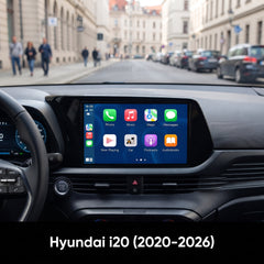 Hyundai i20 2020-2026 - 10,1" Radio mit Apple CarPlay und Android Auto 