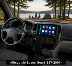 Mitsubishi Space Gear 1997-2007 – 9" Radio mit Apple CarPlay und Android Auto 