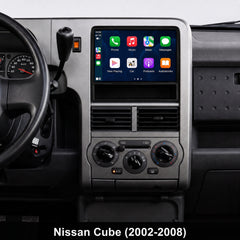 Nissan Cube 2002-2008 – 10,1" Autoradio mit Apple CarPlay und Android Auto 