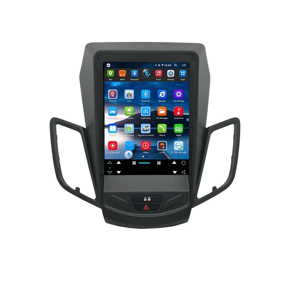 Ford Fiesta 09-17 – 9,7" Radio mit Apple CarPlay und Android Auto, Touchscreen mit App-Funktionen