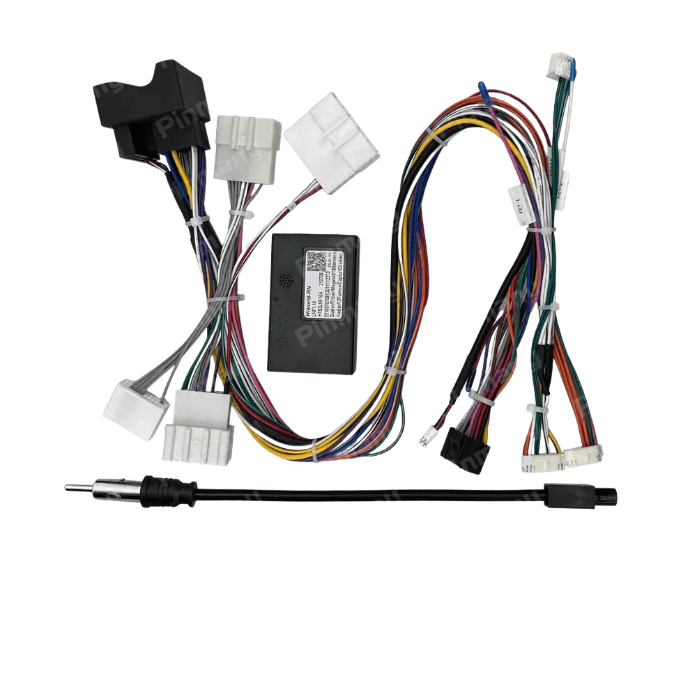 Radiokabel m. Canbus – Til Bilmedie-radioer (Renault/Dacia) med integreret CANBUS-modul og tilslutningskabler.