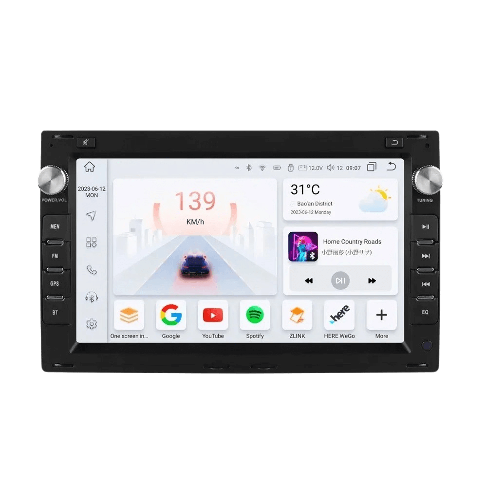 VW Passat 01-05 usw. - 7" Radio mit Apple CarPlay und Android Auto – Carmediaeurope.com