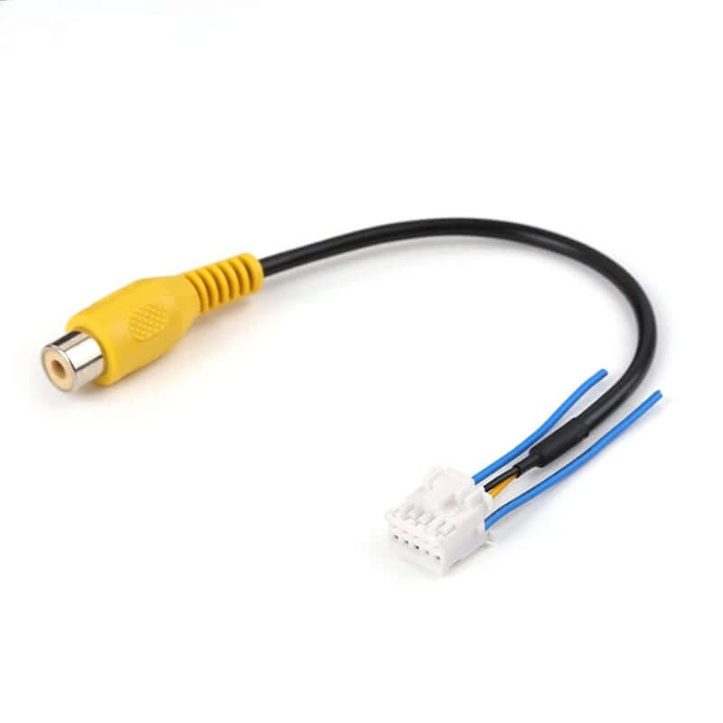 Videoadapter mit Antenne – für Bilmedie-Radios, gelber RCA-Videoanschluss für Fahrzeugkameras.