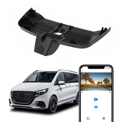4K versteckte Dashcam für Mercedes-Benz V-Klasse (Facelift), EQV, Vito & eVito (2024–2025) 