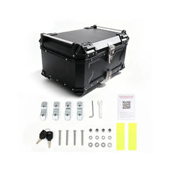 Motorrad-Topcase 45L – Wasserdichte Aufbewahrungsbox mit Montageplatte 