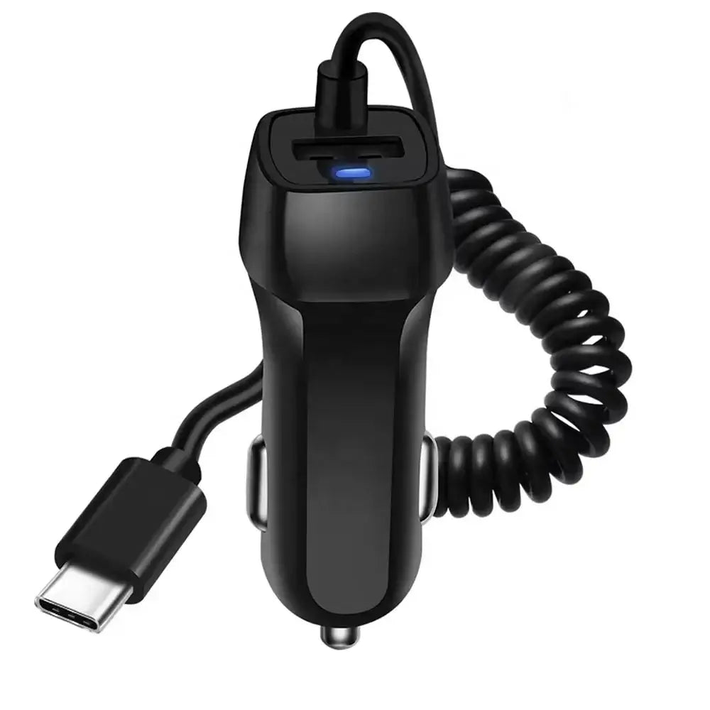 USB-Autoladegerät 12V/24V – Schnellladegerät für Mobiltelefone und Tablets 