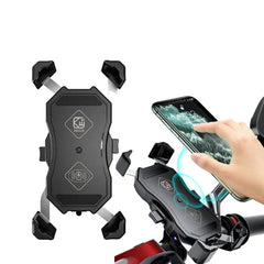 Motorcykel Mobilholder med 15W Trådløs Opladning