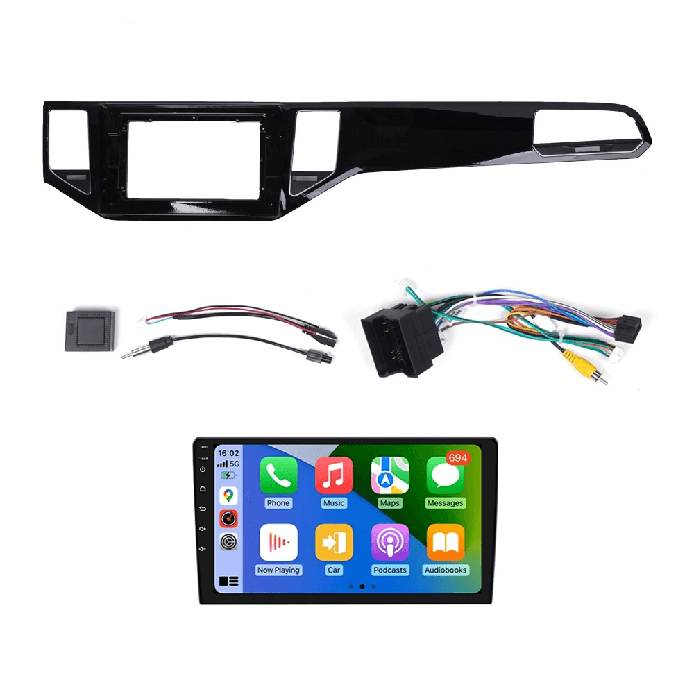 VW Golf Sportsvan 16-20 - 9" Radio mit Apple CarPlay und Android Auto – Carmediaeurope.com