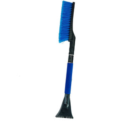 Blauer Eiskratzer mit Schneebürste fürs Auto – 82 cm 