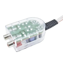 2-Kanal High-Low-Converter – RCA-Line-Output-Adapter für Autoradio 