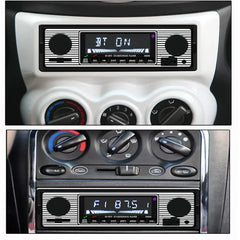 1-DIN-Autoradio mit Bluetooth, USB & Retro-Design – MP3-Player 