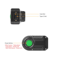 Motorrad Dashcam Kamera IP66 – Wasserdichter Full HD DVR 