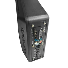 600W aktiver Auto-Subwoofer 12V – kompakter Basslautsprecher mit Audiokabel 