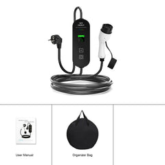 Tragbares EV-Ladegerät Typ 2 – Mobiles Ladekabel für Elektroautos 
