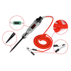 Digitaler Schaltkreistester 3–48V – LED-Prüflampe für Auto und Fahrzeugelektrik 