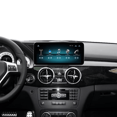 Mercedes-Benz GLK 08-15 – 10,25" Radio med Apple CarPlay og Android Auto indbygget i interiøret