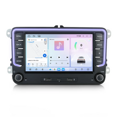 VW PQ35 (2006-2015) Apple CarPlay – 7”-Radio mit Ambientebeleuchtung 
