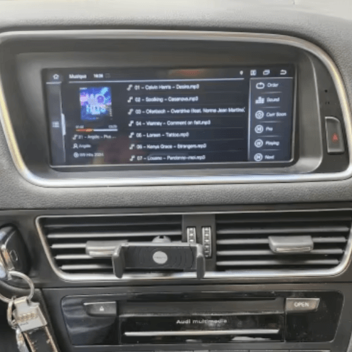 Audi Q5 09-17 - 8,8" Radio mit Apple CarPlay und Android Auto – Carmediaeurope.com