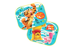 To solskærme til bil med Winnie the Pooh-motiv