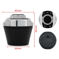 Trådløs Ratbetjening i kopholder – Universal Fjernbetjening til Bilradio med 8 knapper til bilens radio.