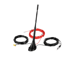 Auto-Dachantenne – 29 cm, 5 Meter Kabel, DAB/DAB+/FM/AM mit flexibler Montage und SMB-Stecker.