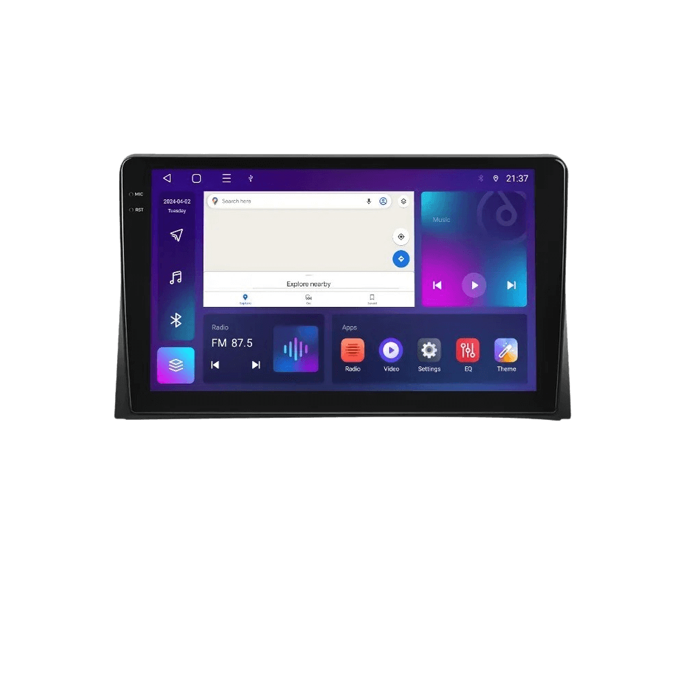 VW Transporter 03-15 - 9" Radio mit Apple CarPlay und Android Auto – Carmediaeurope.com