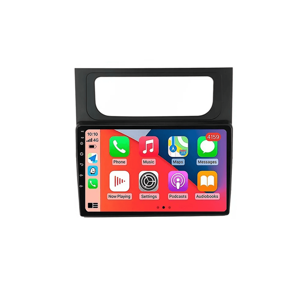VW Touran 11-15 - 10,1" Radio m. Apple CarPlay og Android Auto med stor HD-touchskærm.