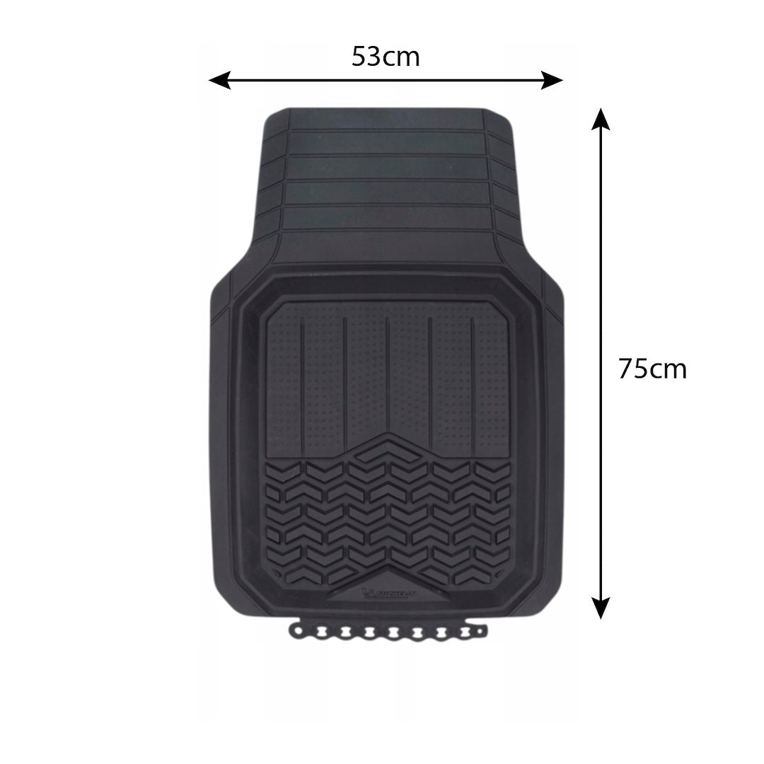 Michelin Rubber mats Gummimatten für vorne, 2 Stück.