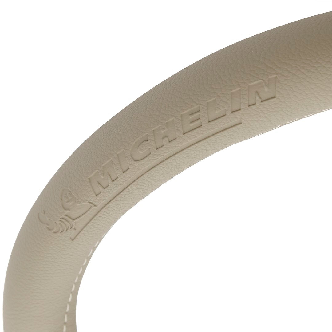 Lenkradbezug M in Beige für das Autolenkrad