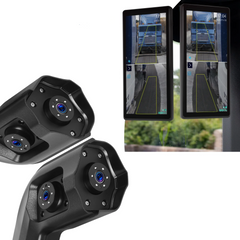 10,36" HD-Bildschirme mit Kamera & Totwinkel-Erkennung für Lkw, Transporter und Bus 