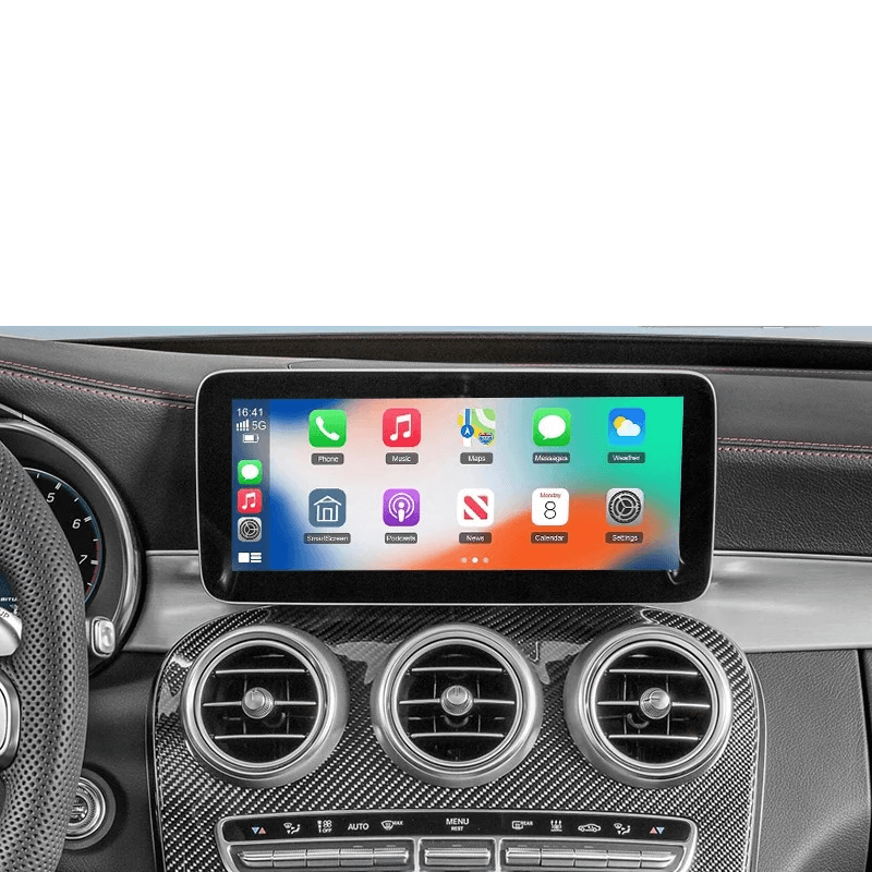 Mercedes-Benz C/GLC/V - 10,25" Radio mit Apple CarPlay und Android Auto – Carmediaeurope.com