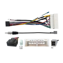 Radiokabel für Hyundai und Kia – 16-Pin-Stecker | FM- & USB-Adapter 